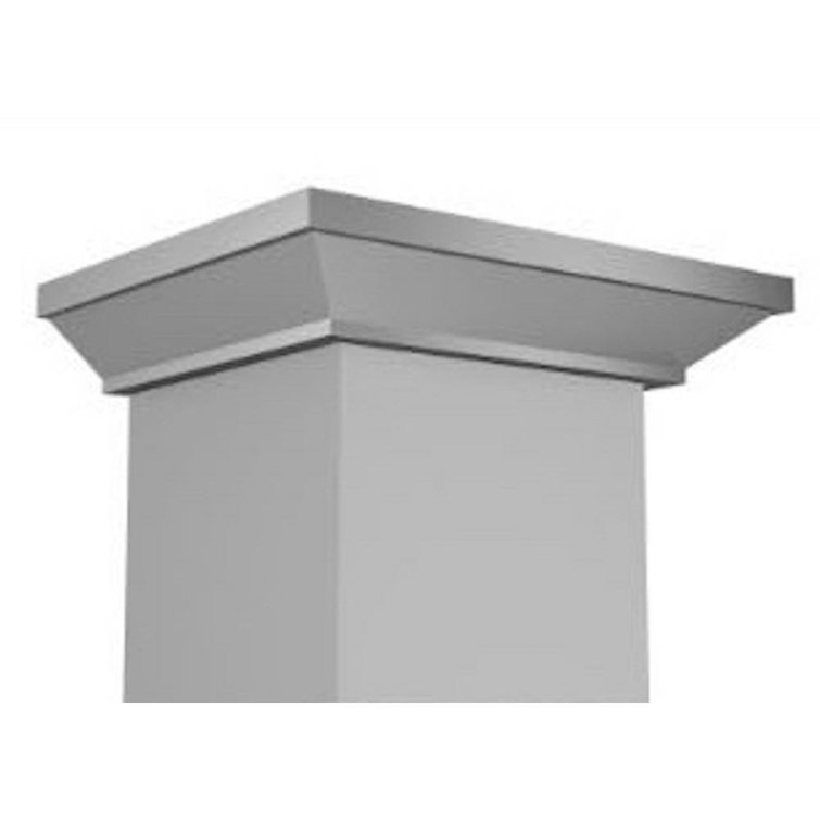 ZLINE Kitchen and Bath Crown Molding Profile 2 Range Hood Chimney Extension & Reviews Wayfair